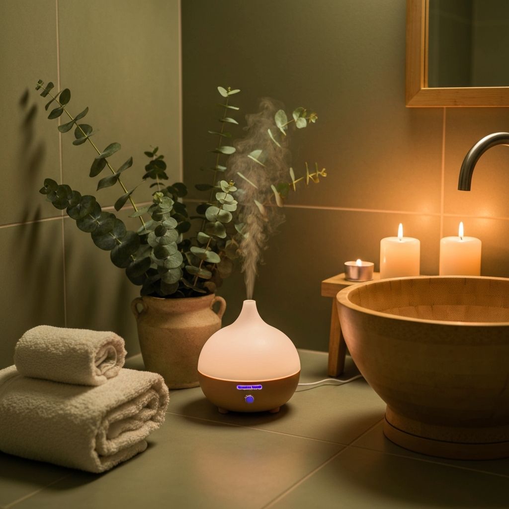 Difusor en ambiente spa